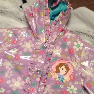 Kids Sofia Rain Jacket/Coat, perfect condition